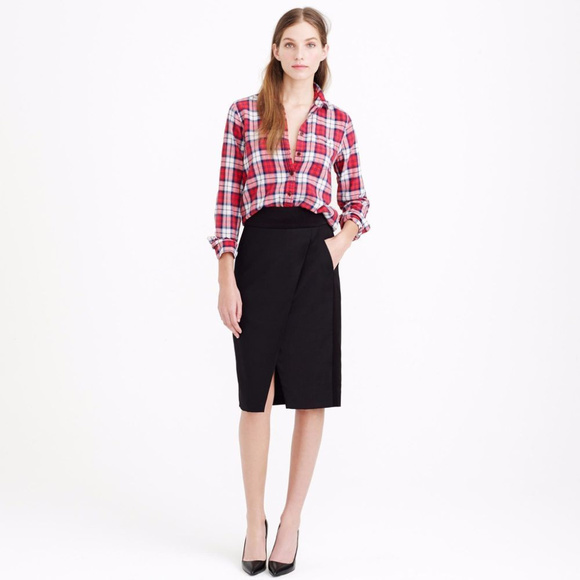 J. Crew Dresses & Skirts - NWT J. Crew Crossover Pencil Skirt